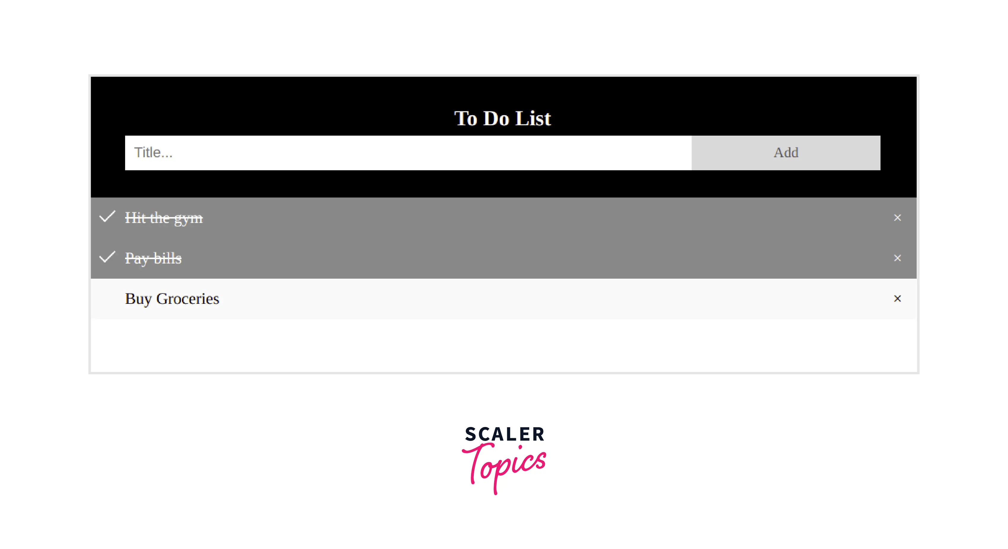 Remove Class in Javascript Scaler Topics
