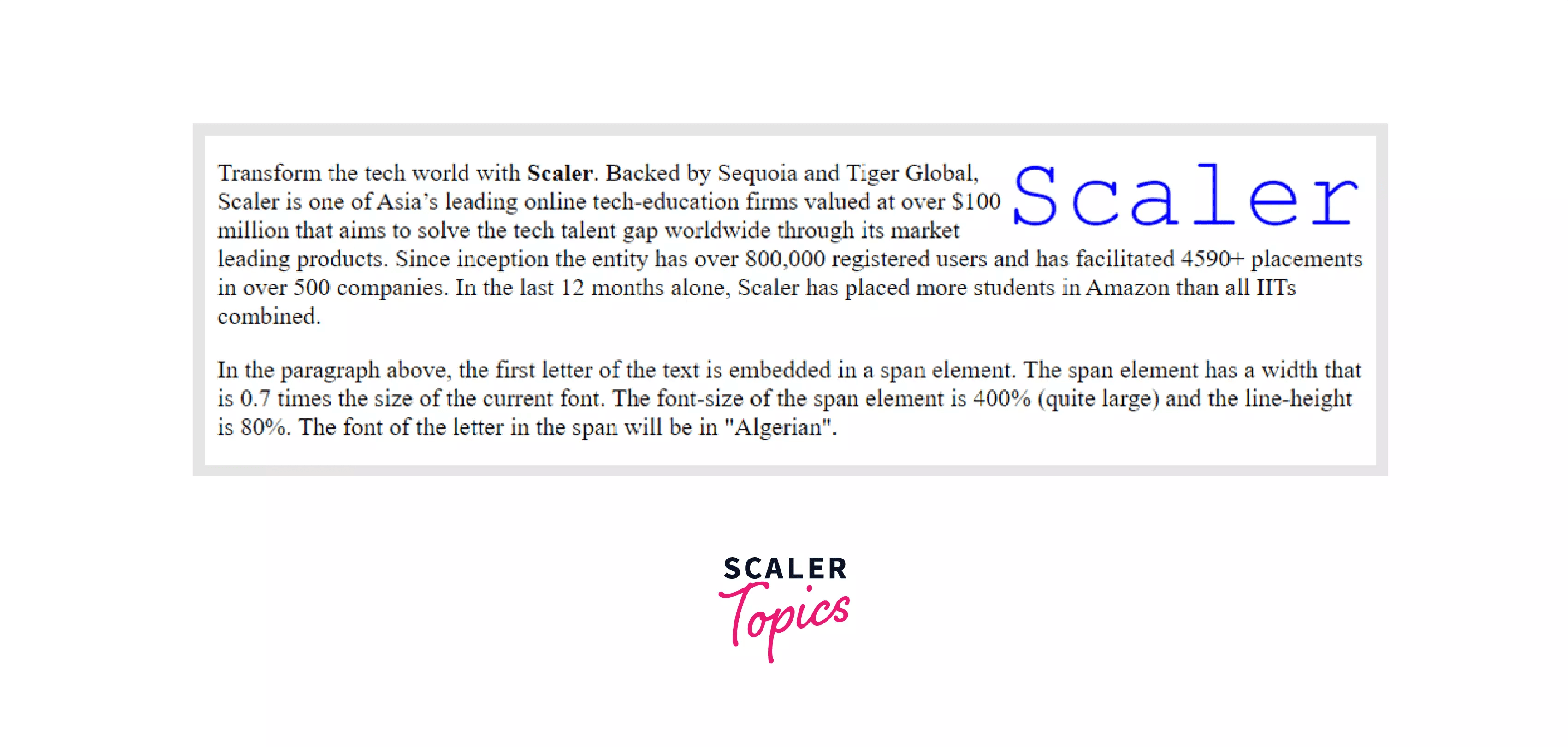 CSS Float Scaler Topics