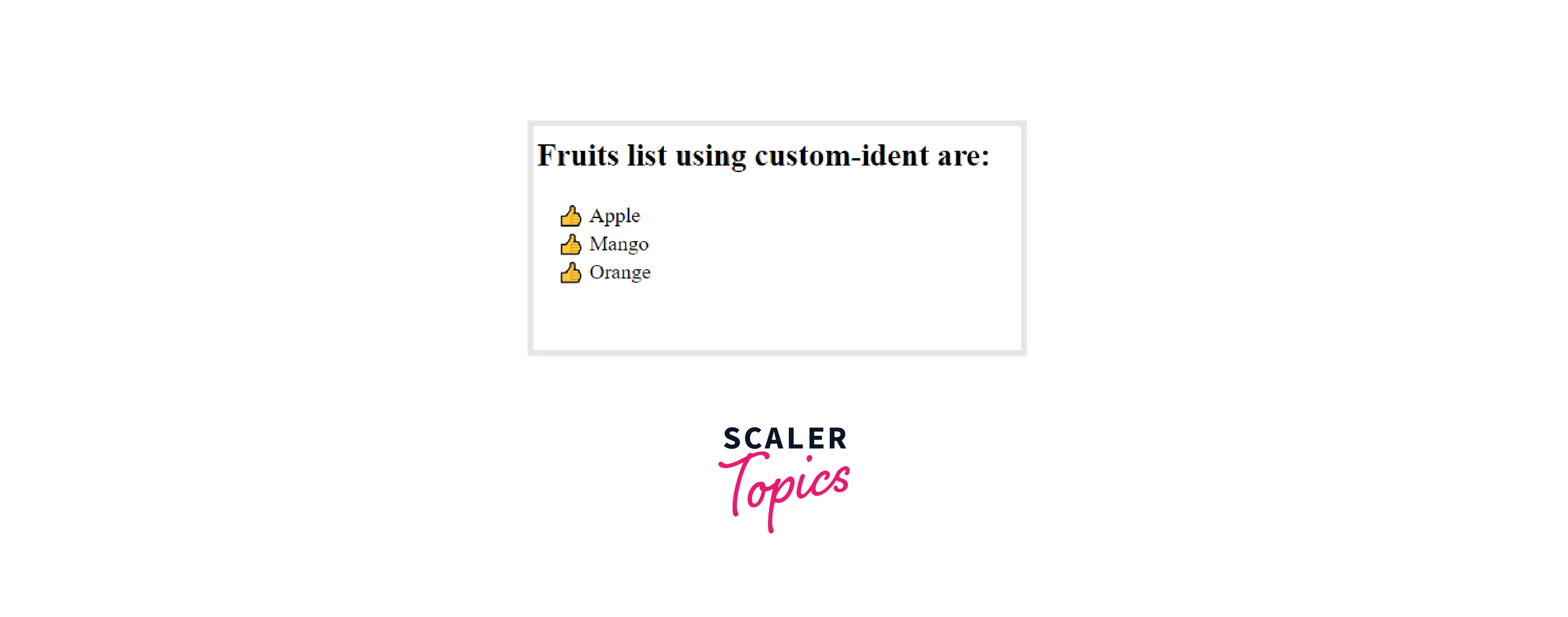 CSS liststyletype Property Scaler Topics