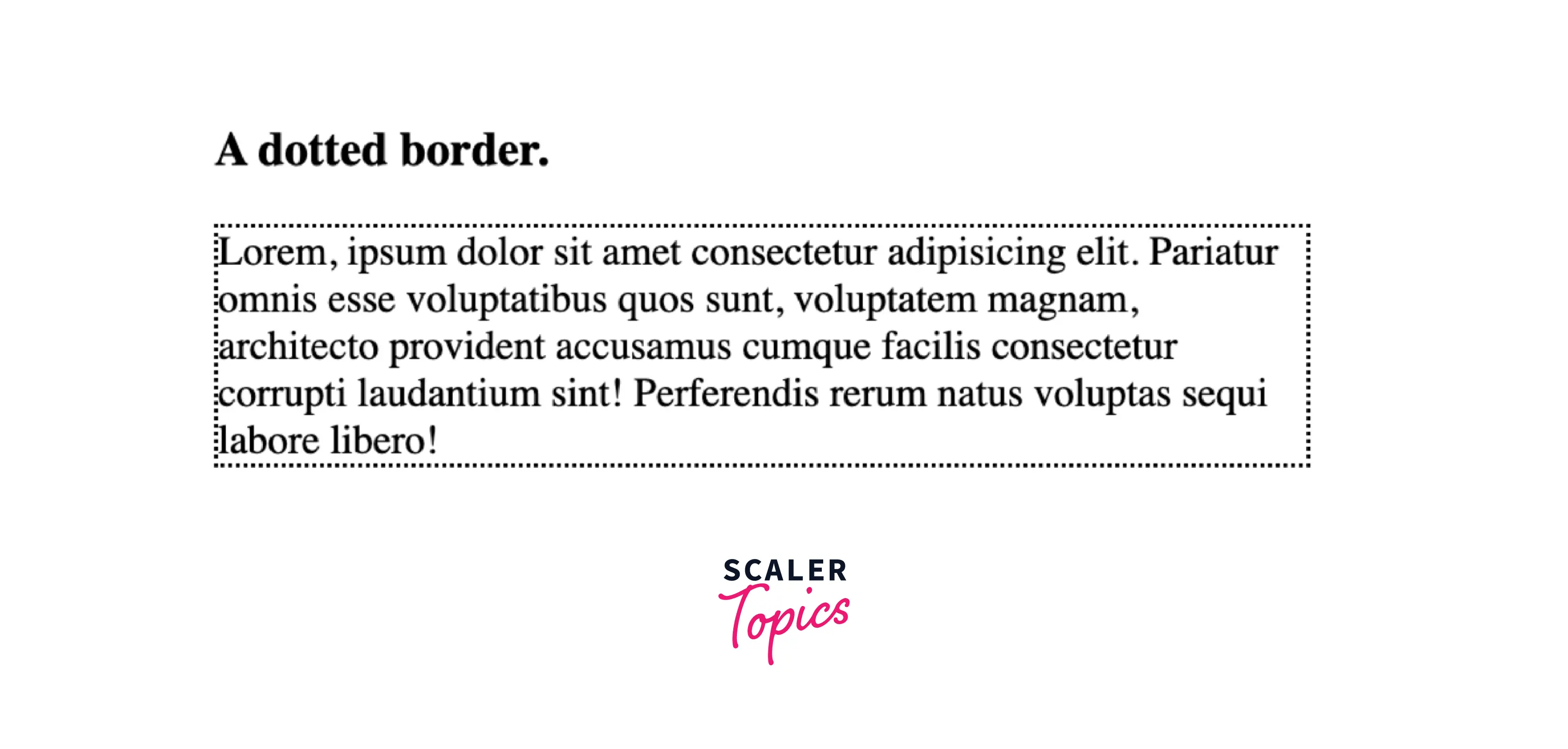 What are the Types of CSS Borders? Scaler Topics