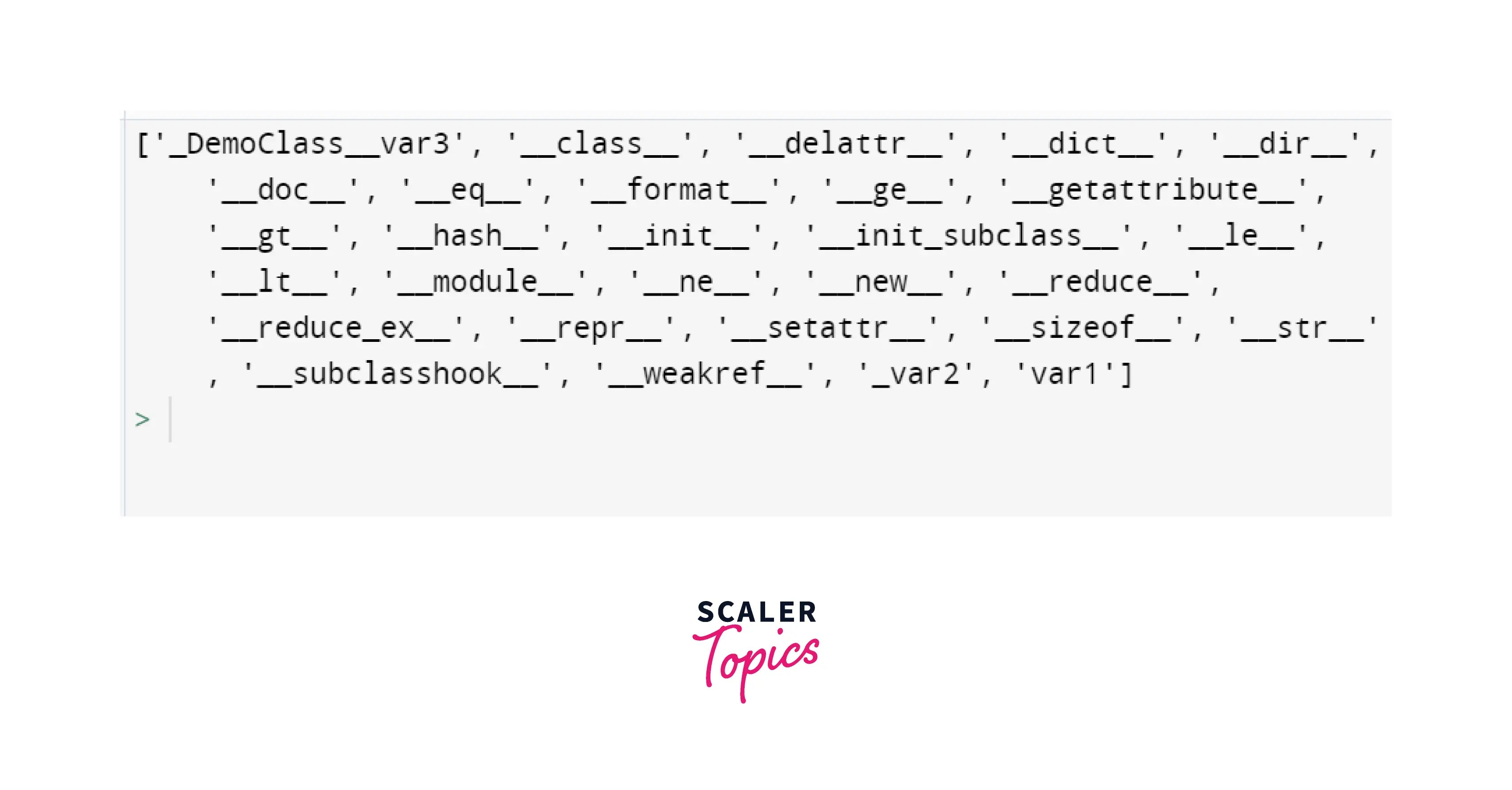 What is the Meaning of Double Underscore in Python? Scaler Topics