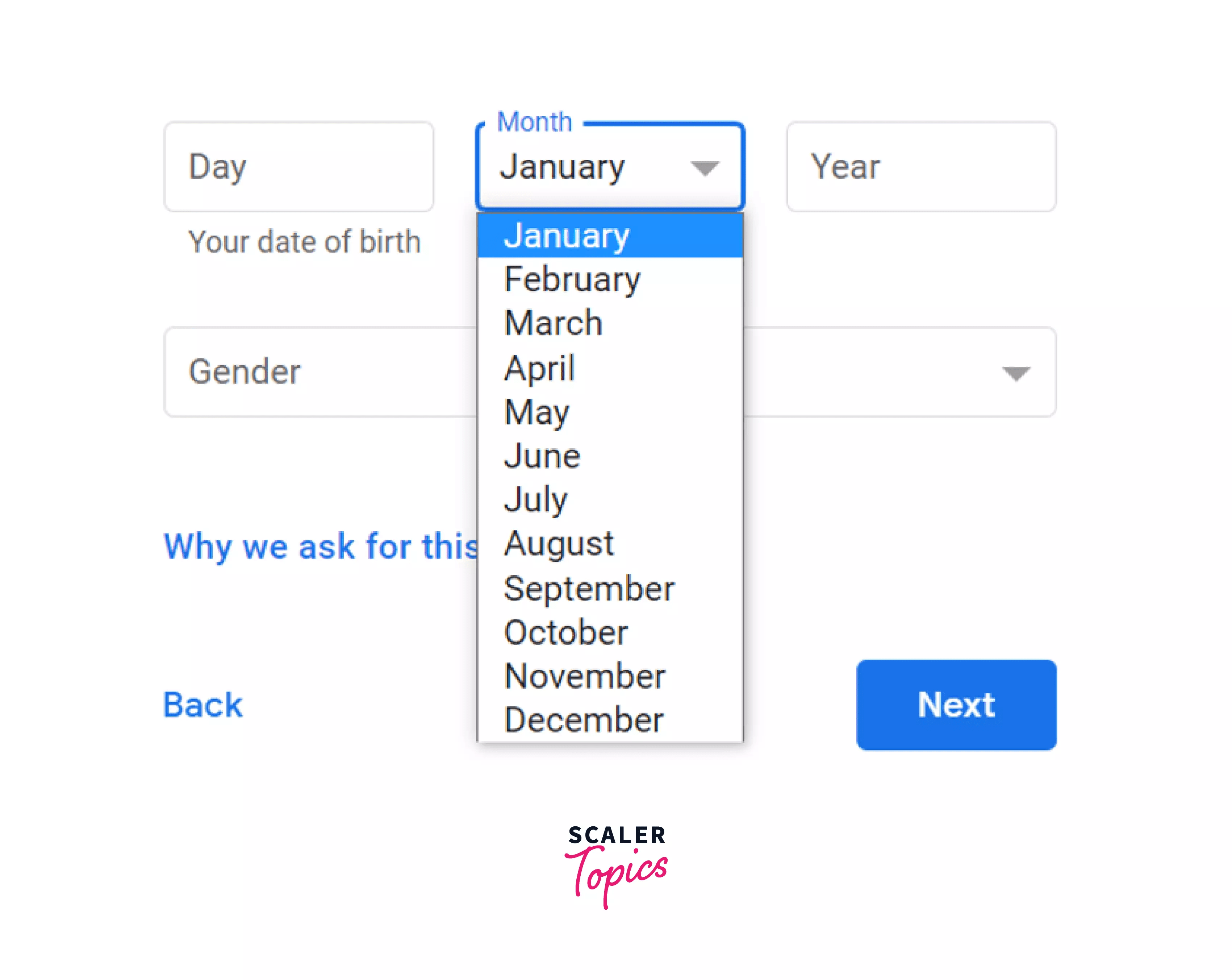 option tag in HTML Scaler Topics