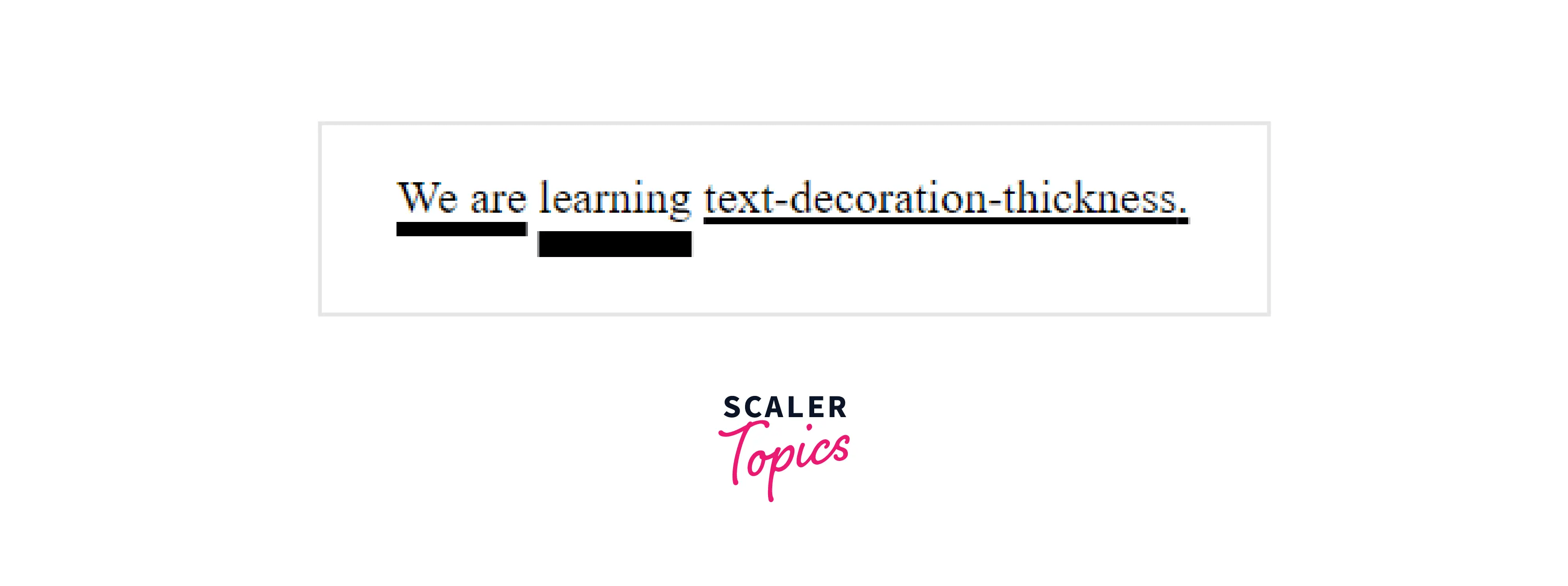 CSS Text Decoration Scaler Topics