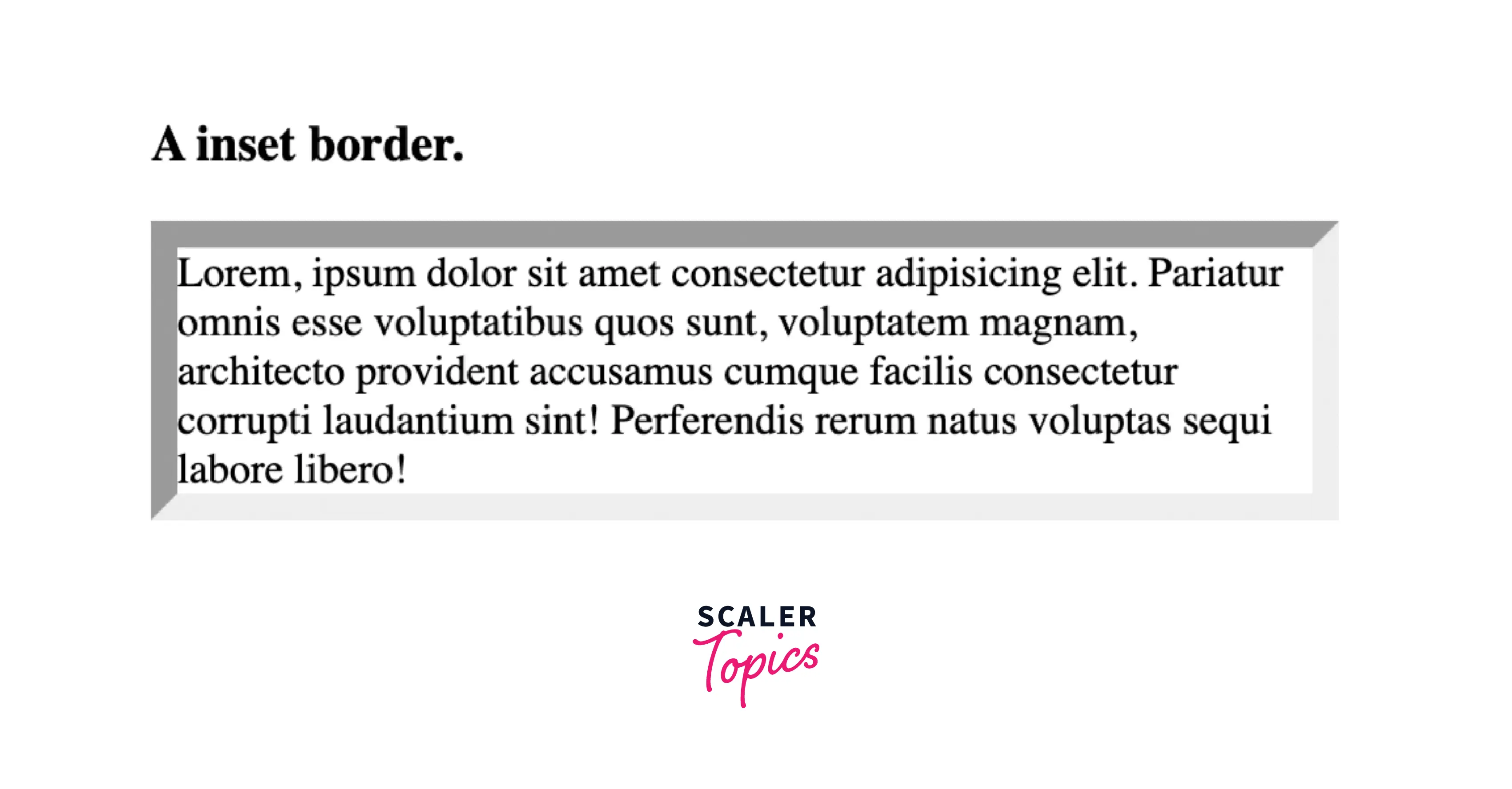 What are the Types of CSS Borders? Scaler Topics