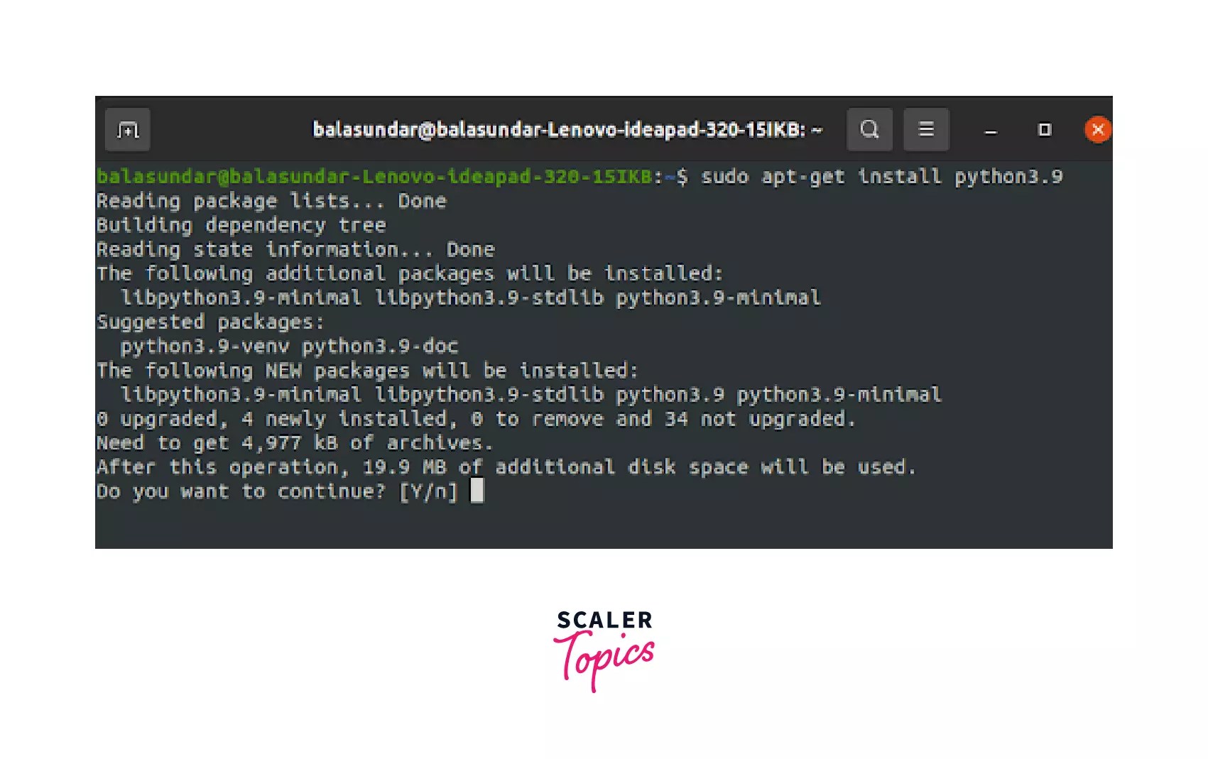 How to Install Python on Linux Scaler Topics
