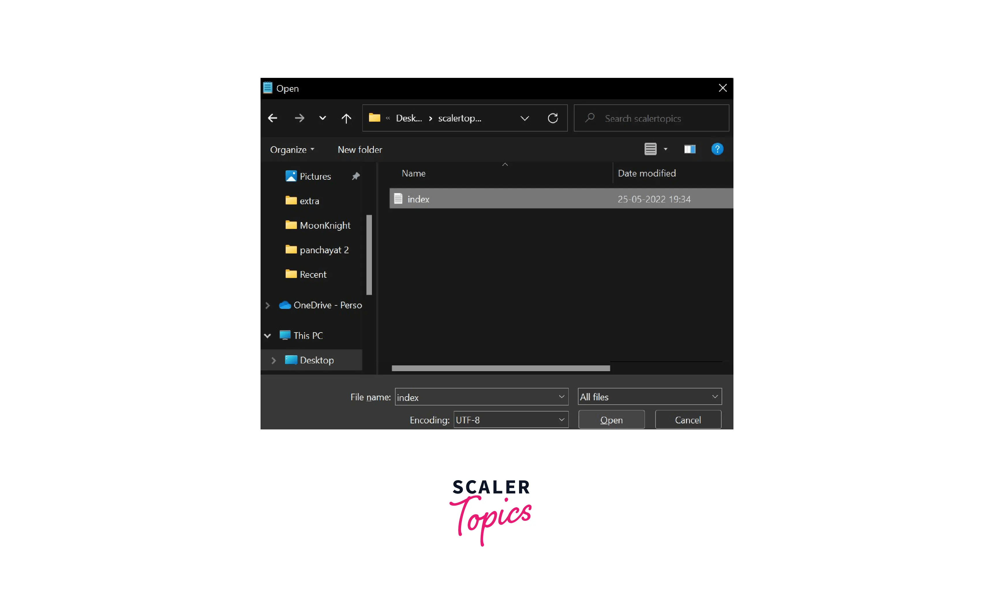 How to save html files