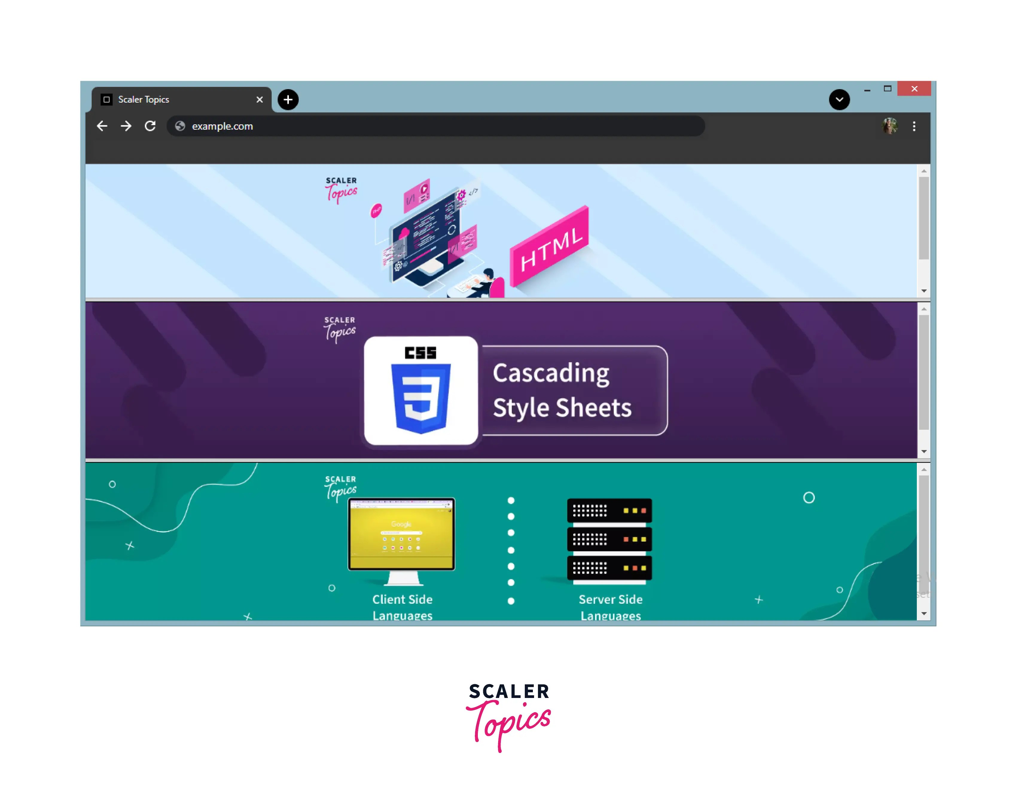 Tag in HTML Scaler Topics