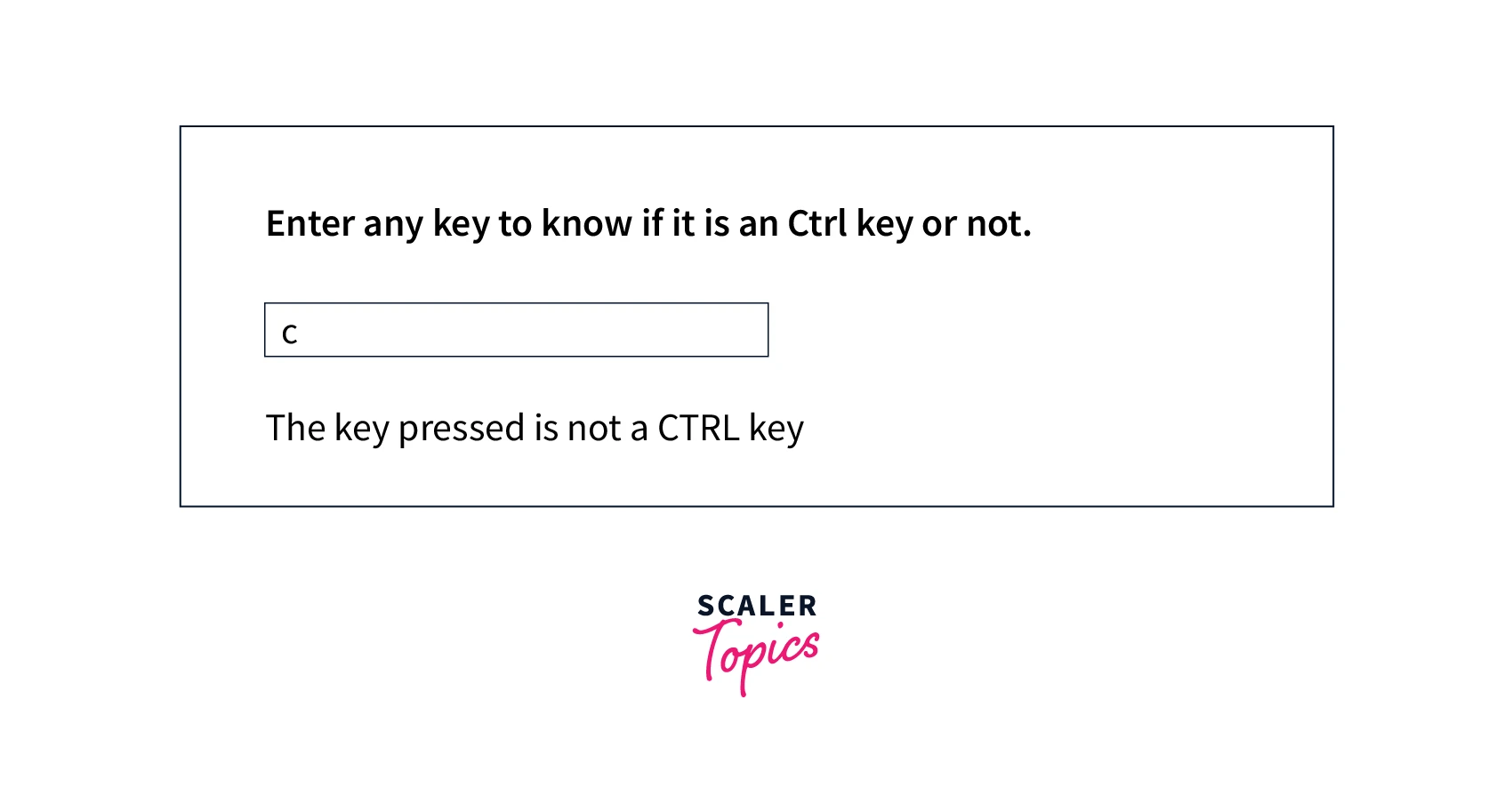 What are Keyboard Events in JavaScript? Scaler Topics