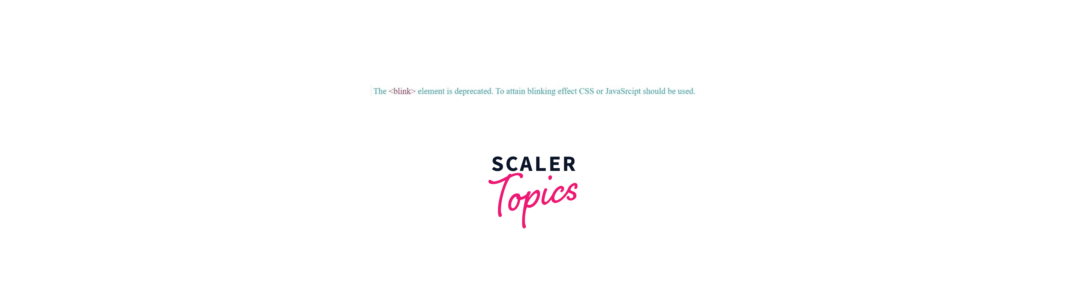 HTML Tag Scaler Topics