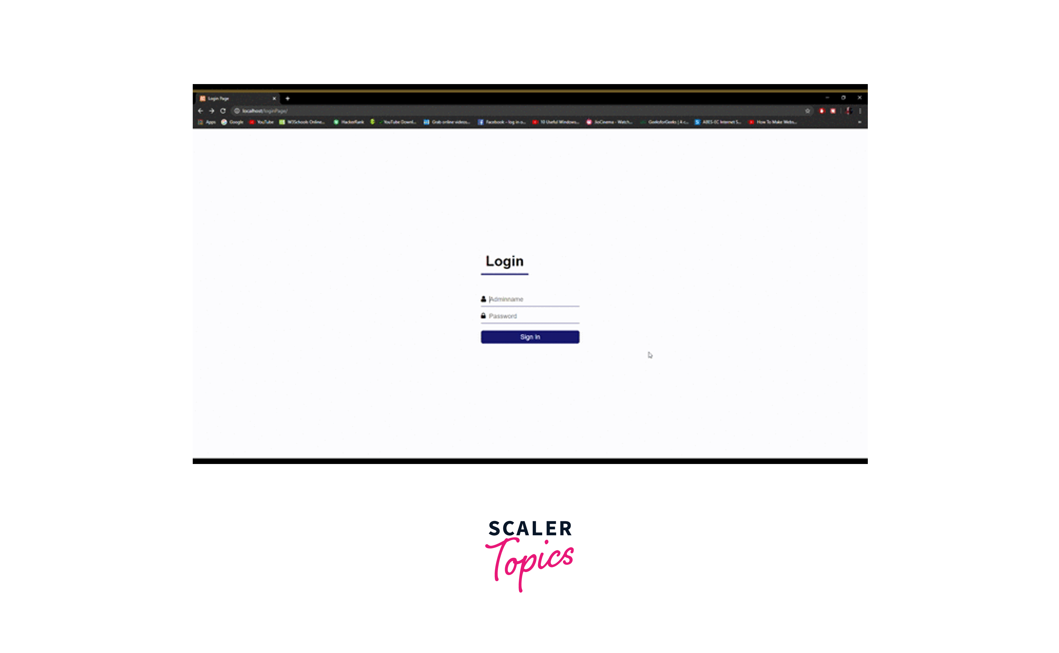 How to Redirect from One page to Another in HTML on Button Click? Scaler Topics