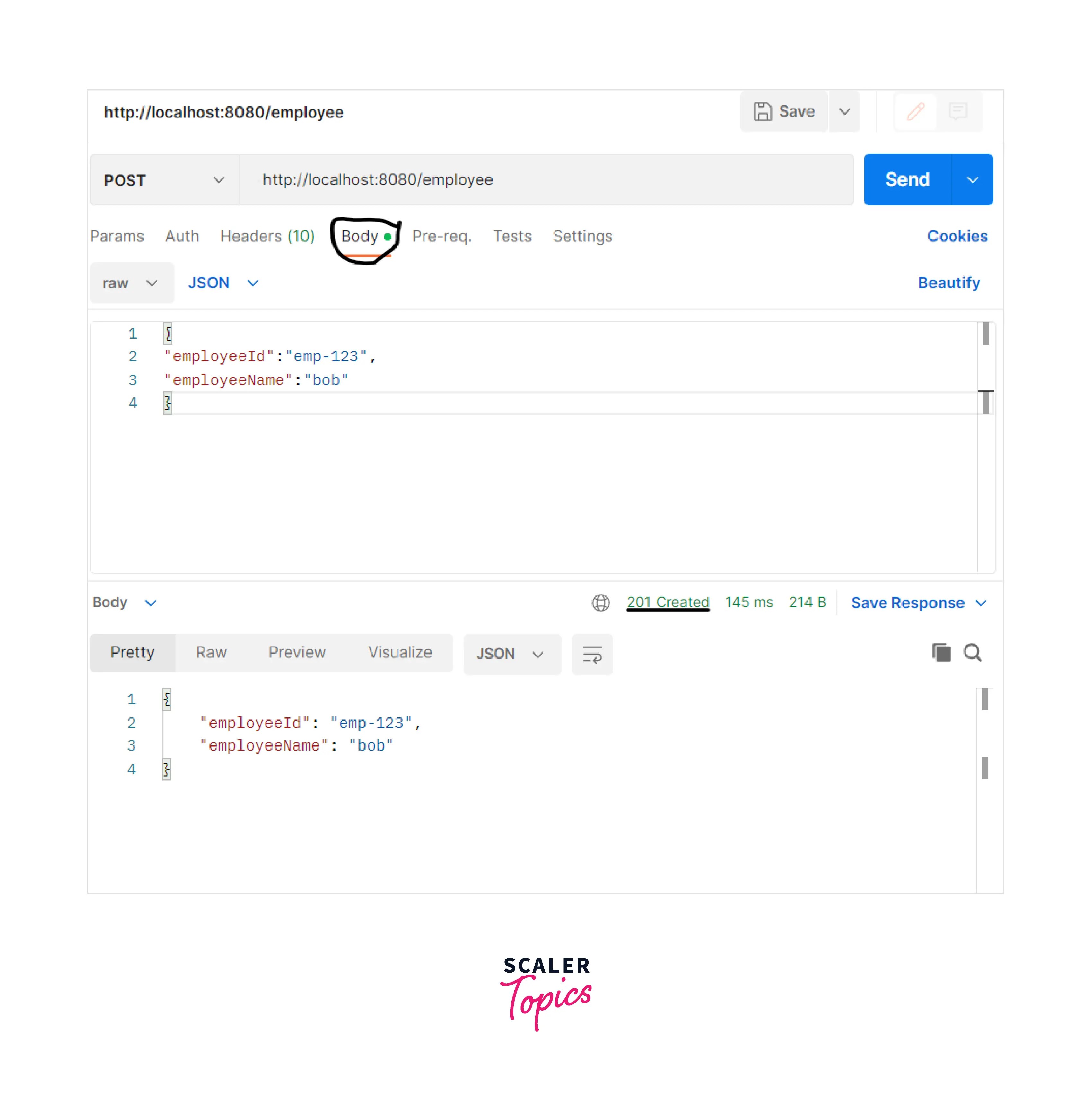 Spring Boot Request Body
