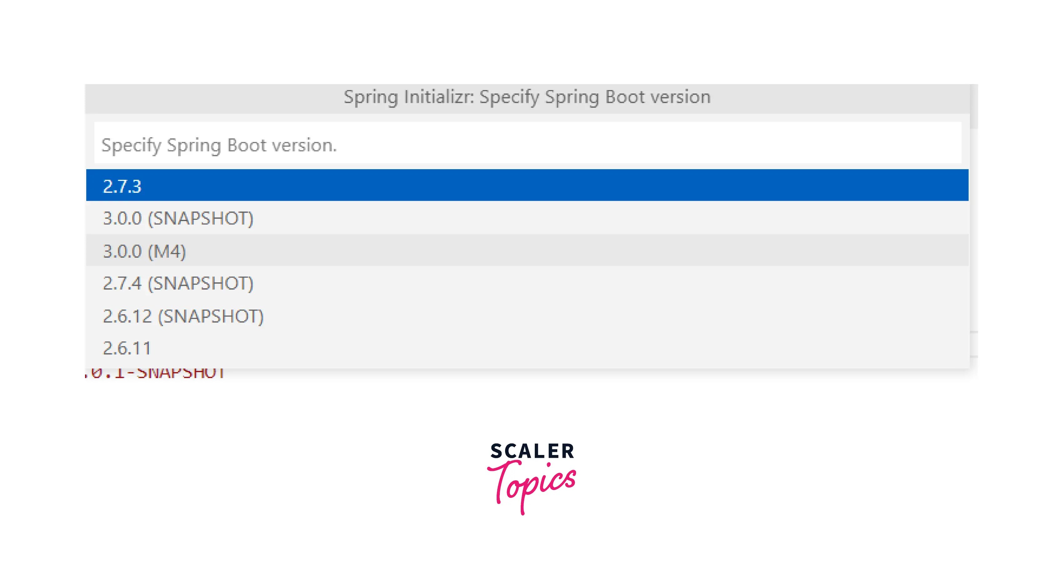 Prerequisites for Spring Boot Application Scaler Topics