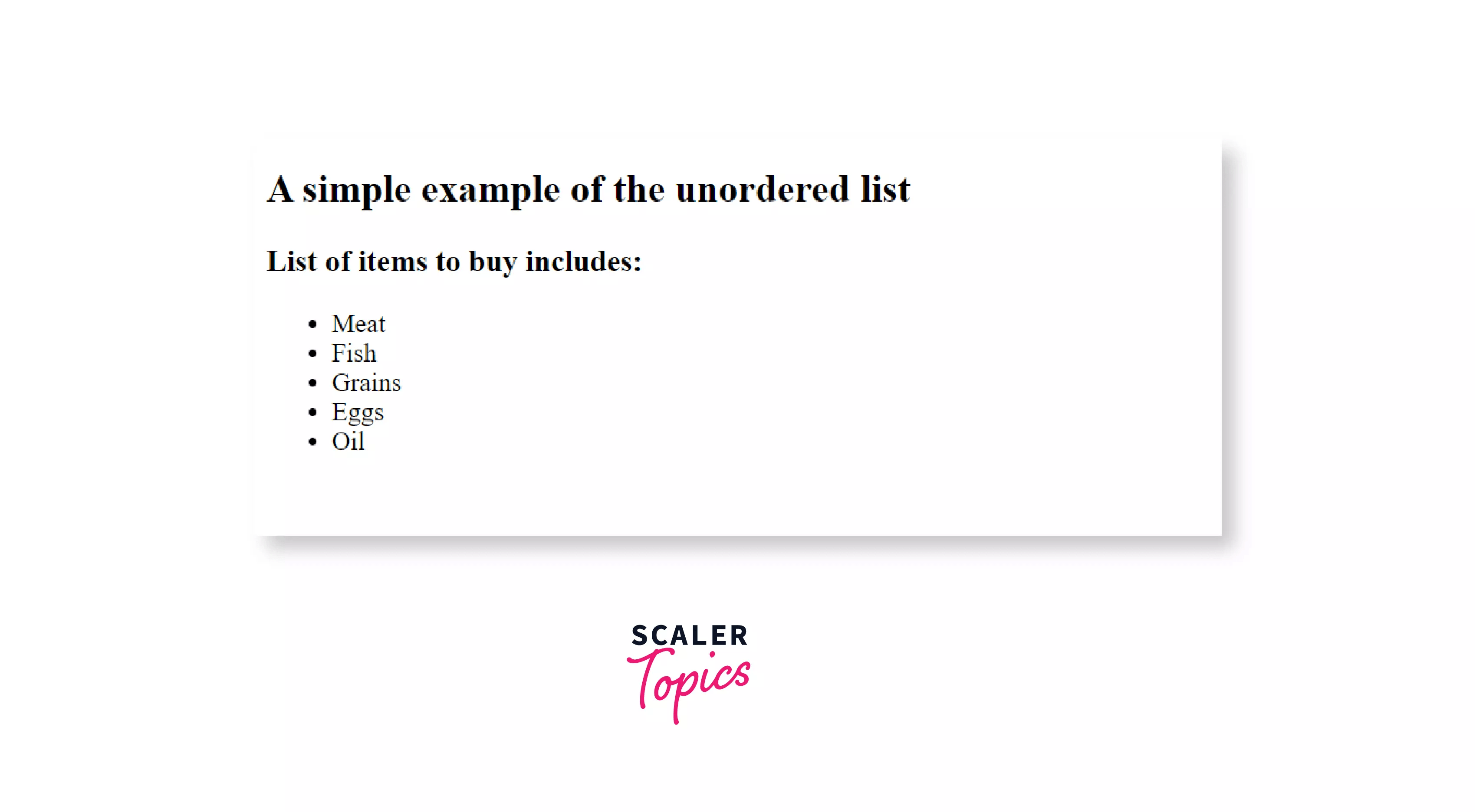 Tag in HTML Scaler Topics
