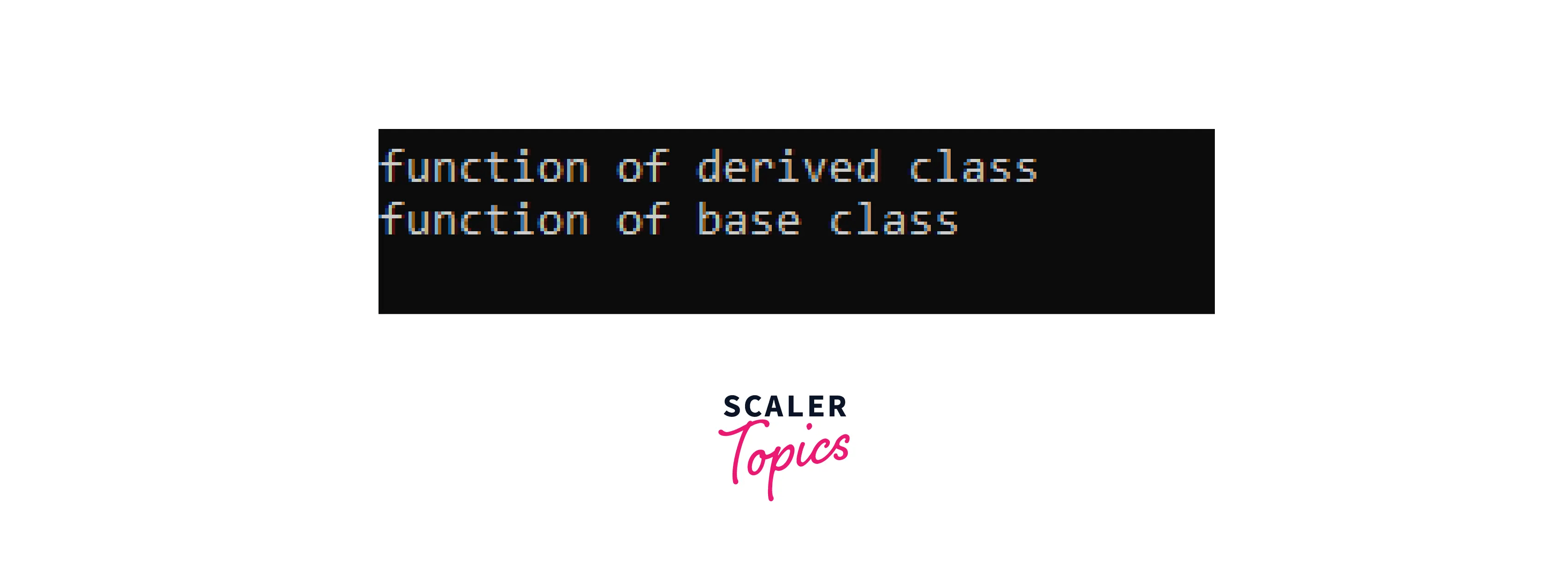 What are Static Binding and Dynamic Binding in C++? Scaler Topics