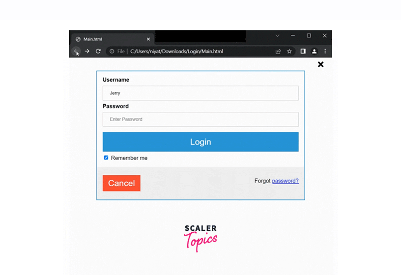 how to make a button link to another page in html? Scaler Topics