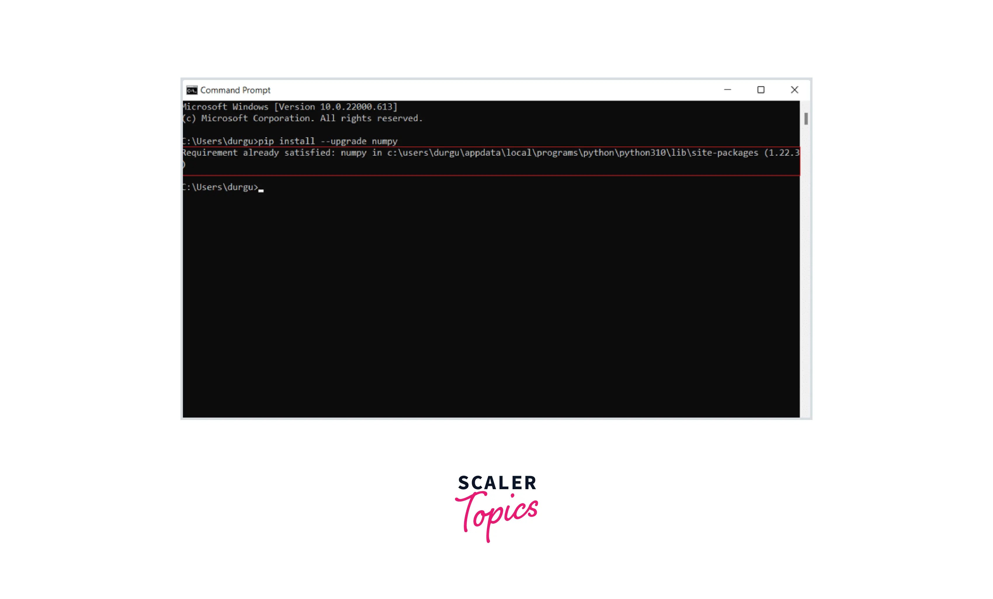 How To Install NumPy In Python? Scaler Topics
