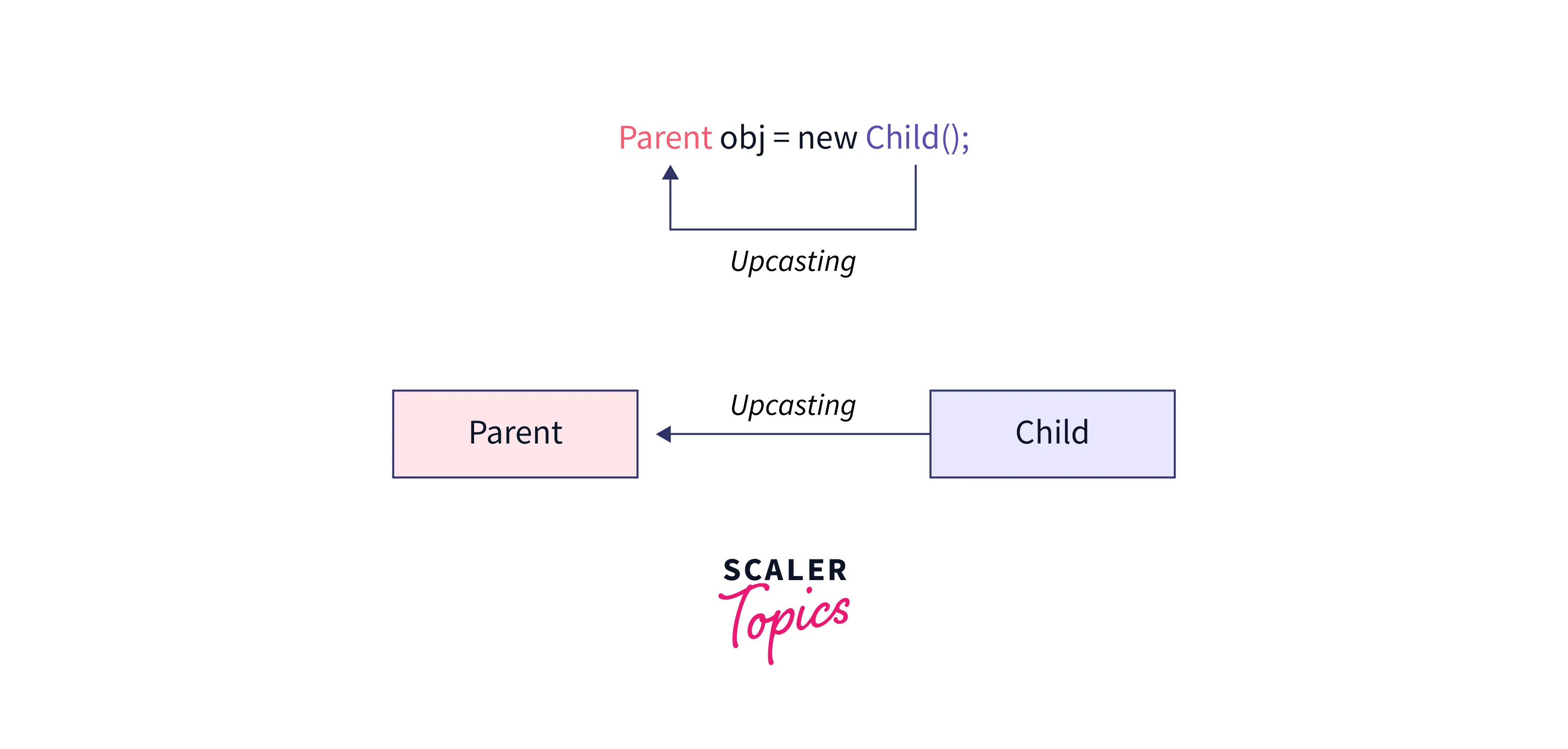 Upcasting And Downcasting in Java Scaler Topics