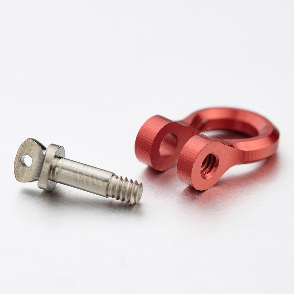 CNC Aluminum Towing Shackle scaleRCBuzz
