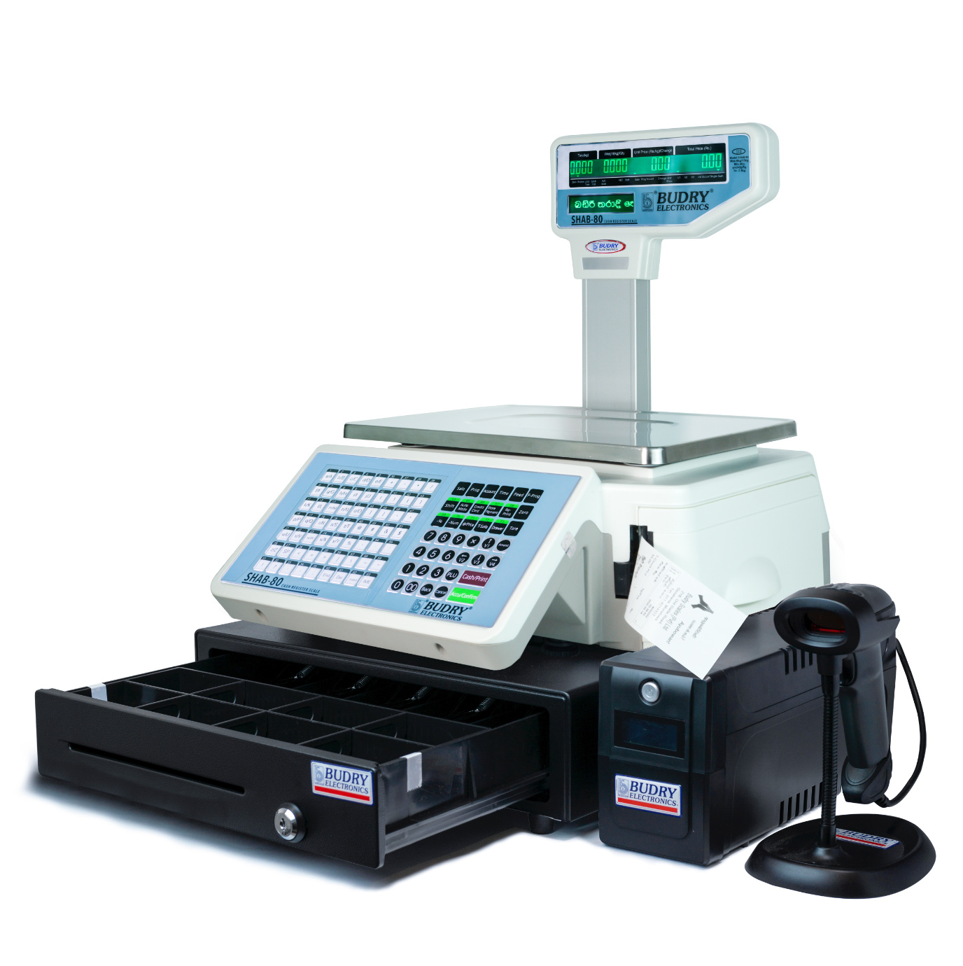 SHAB 80 15kg Electronic Bill Printing Scale Liyoche Scales