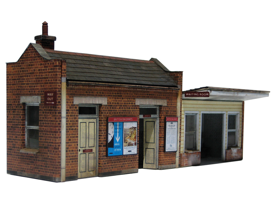 R003 Small Station Building - Scalescenes