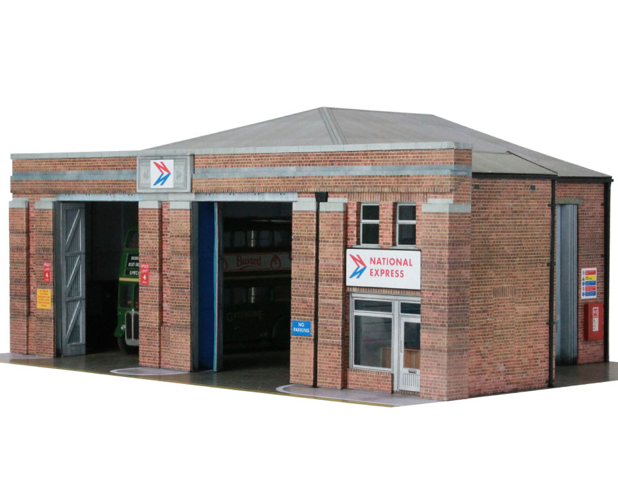 T028 Bus Garage Scalescenes