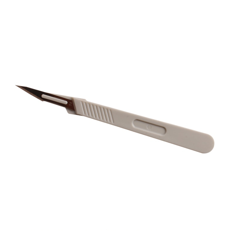 11 Disposable Surgical Scalpel Plastic Handle with Carbon Steel Blades Scalpel Store