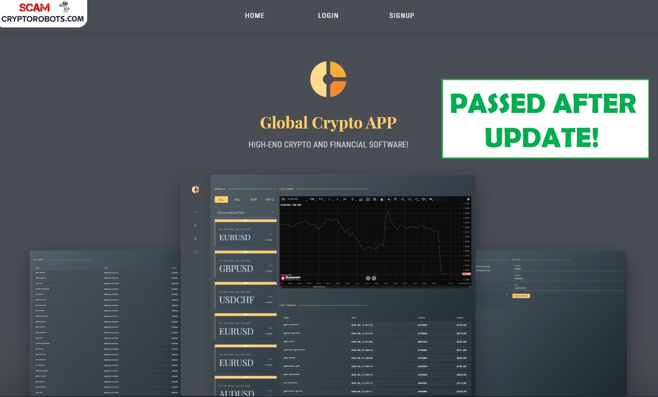 Global Crypto App Review, SCAM App? Scam Crypto Robots
