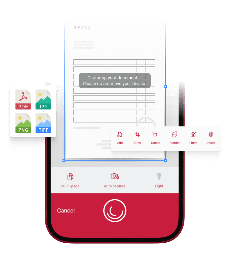 Document Scanner Software Scanbot SDK