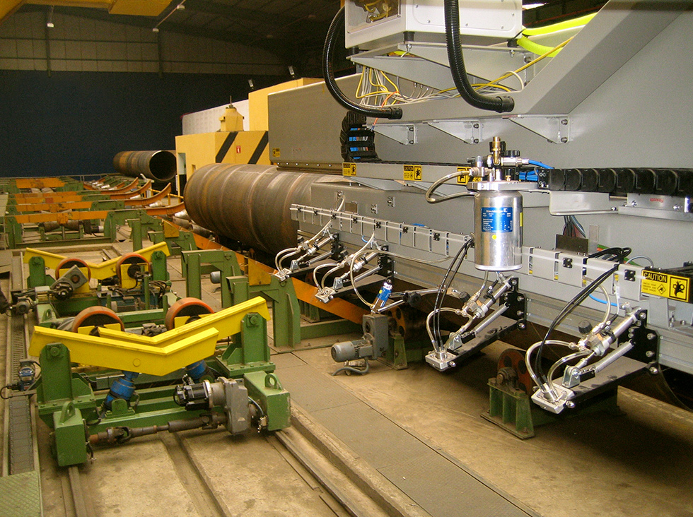 SAW Pipe Inspection System ScanMaster NDT Ultrasonic Inspection