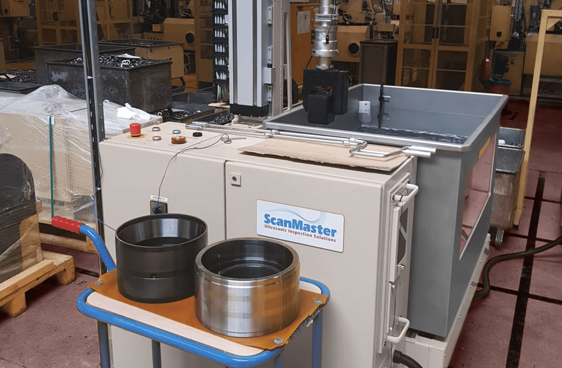Ultrasonic Bearing Inspection ScanMaster NDT Ultrasonic Inspection