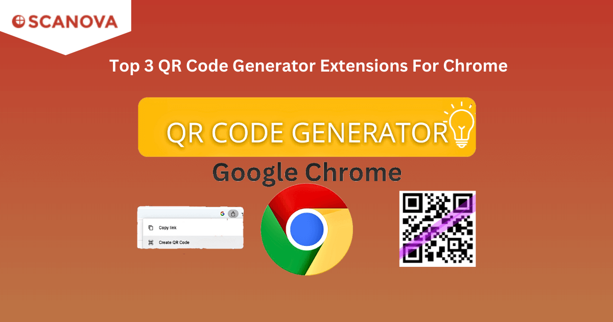 QR Code Generator Extension For Chrome Use Scanova With Ease