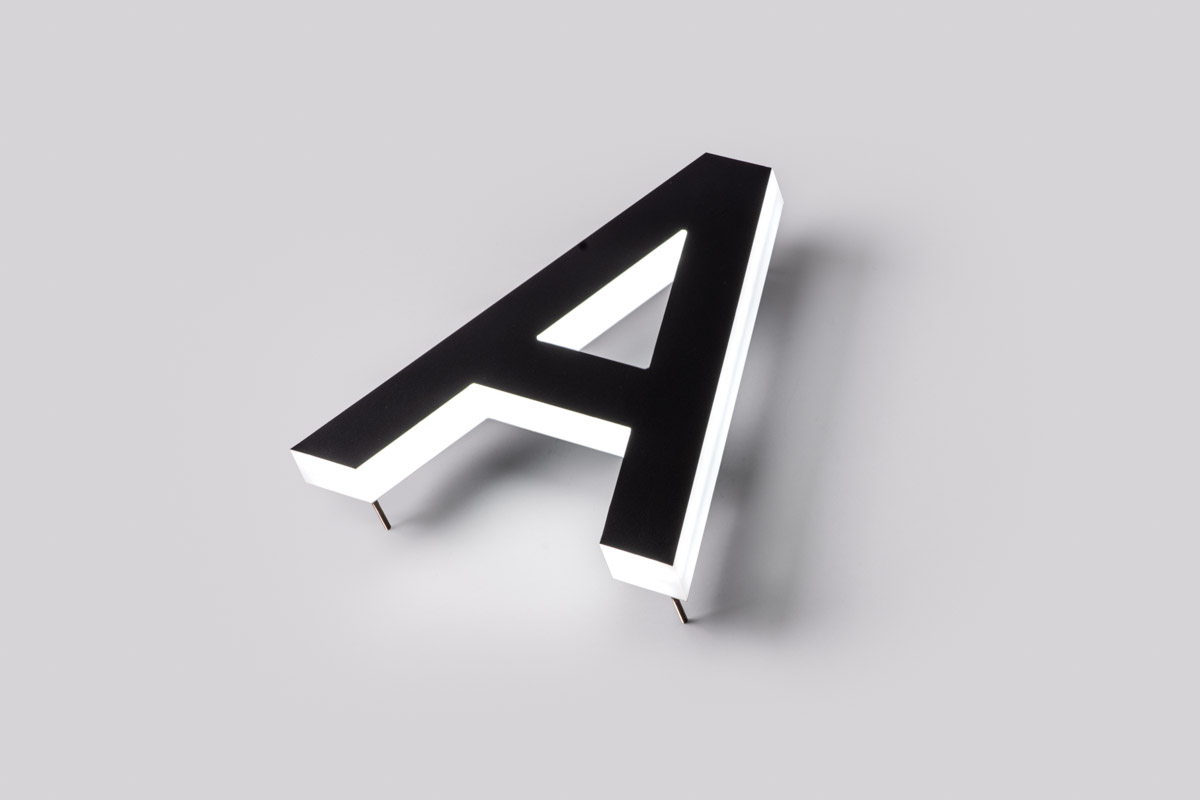 Full acrylic letters Scansign