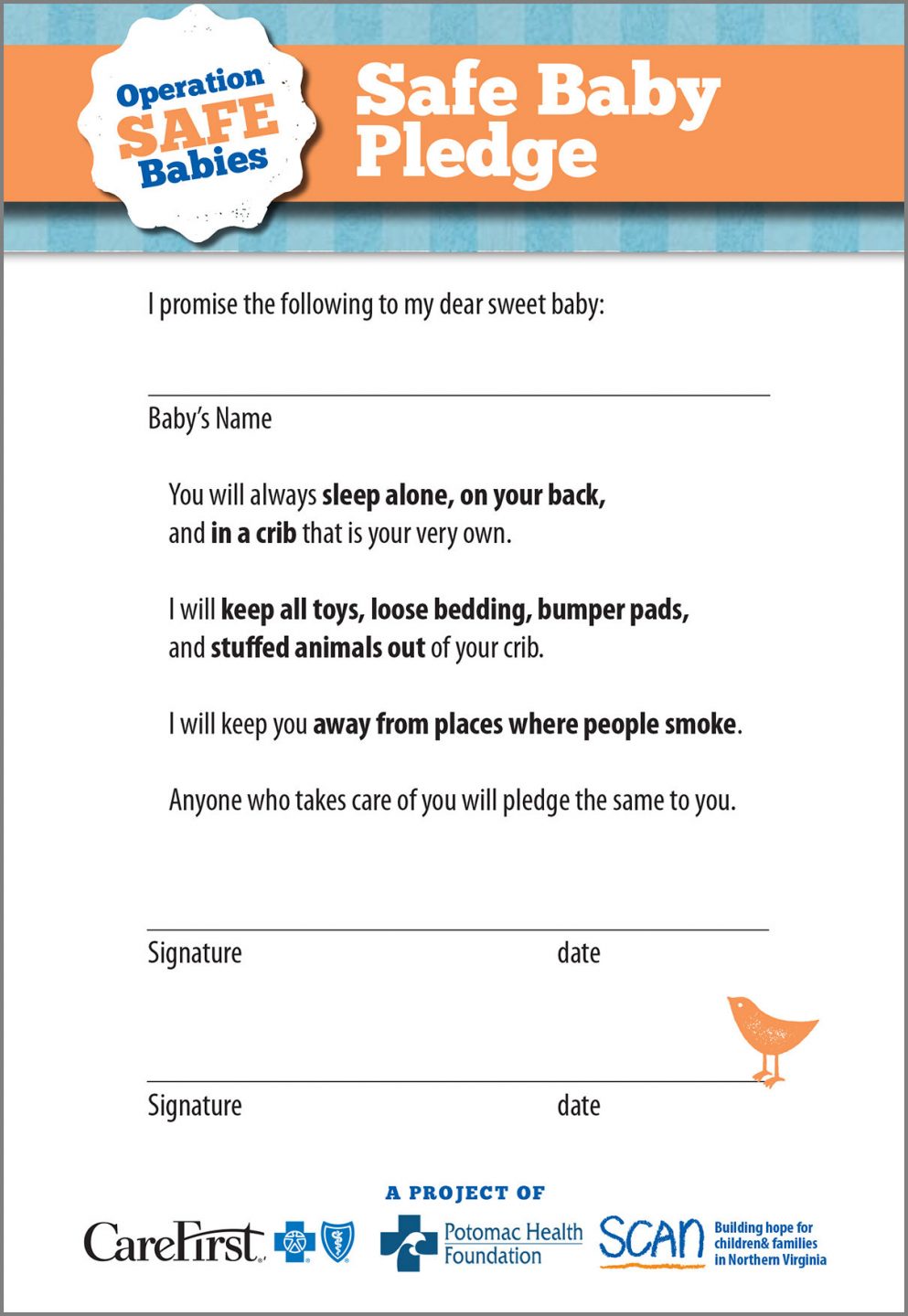 What Does Safe Sleep Look Like? SCAN of Northern Virginia