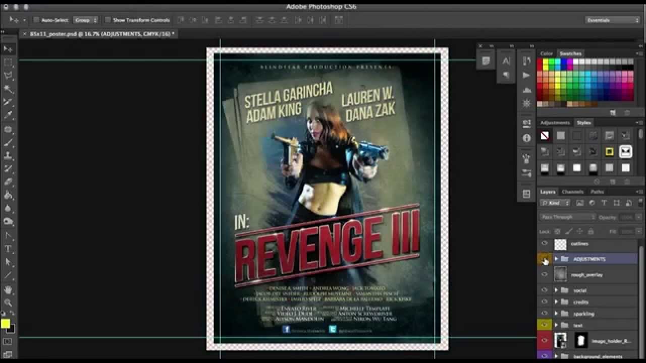 movie poster design in use this premade template in minutes