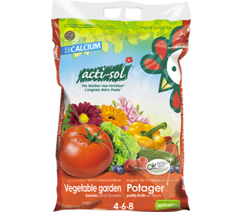 ActiSol Flowers and Vegetables Fertilizer, 8kg Scarlett Gardens