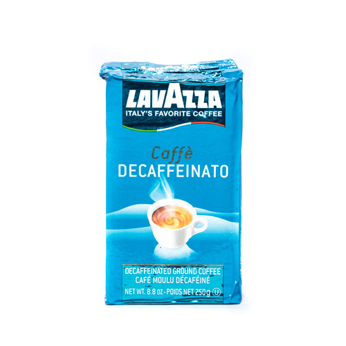 Lavazza Decaffeinated Ground Vac Pack Espresso Scarpone's
