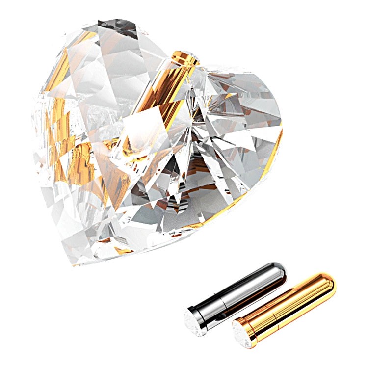 Swarovski Elements Crystal Keepsake Heart Scattering Ashes