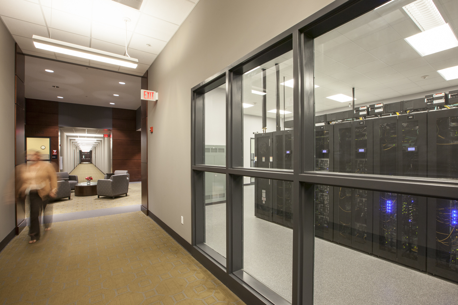 The Administrative Office of The Courts Headquarters Staff Seating Area