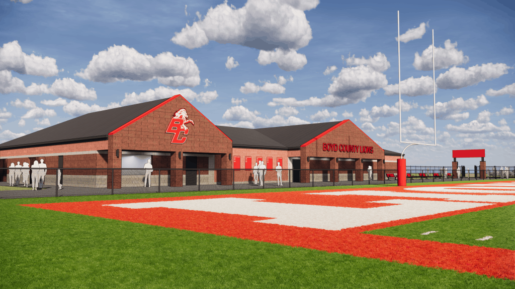 Boyd County High School football and soccer complex Sherman Carter