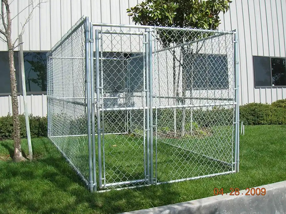 Chain Link Dog Kennel Pan SC Barns Buildings and Fence