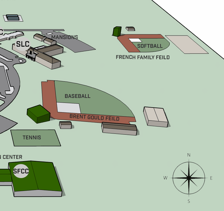 SCCC Campus Map
