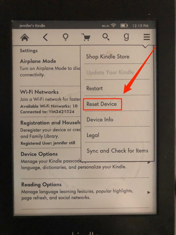 How to factory reset a Kindle Paperwhite in 5 steps Supply Chain Council of European Union