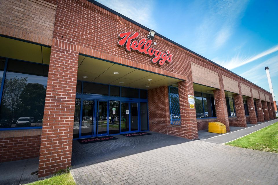Kellogg’s factory employees donate thousands to causes close to their