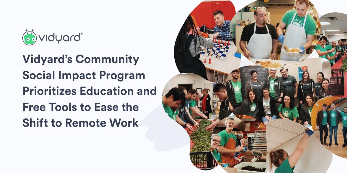 Vidyard’s Community Social Impact Program Prioritizes Education and