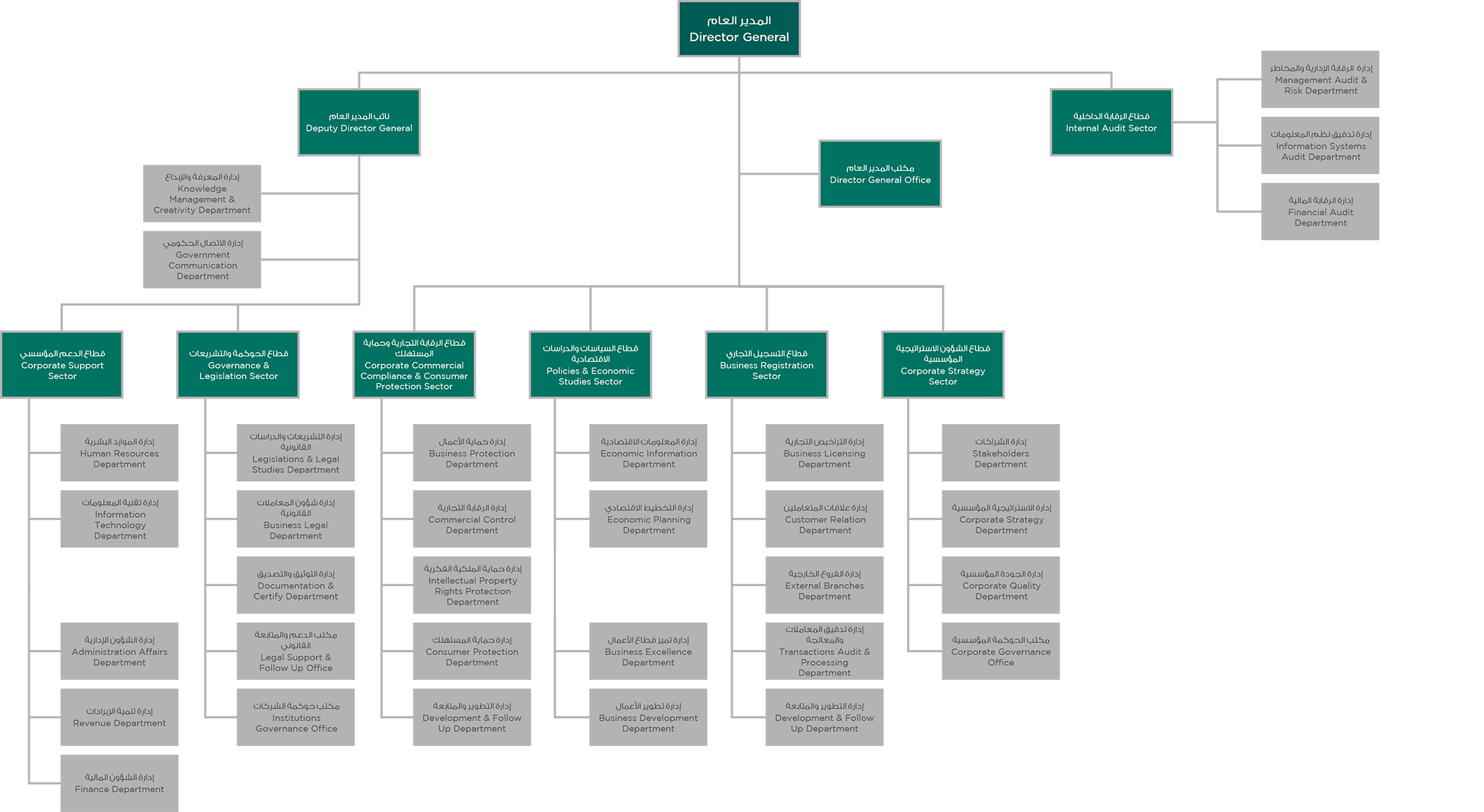 Organizational Chart CoC