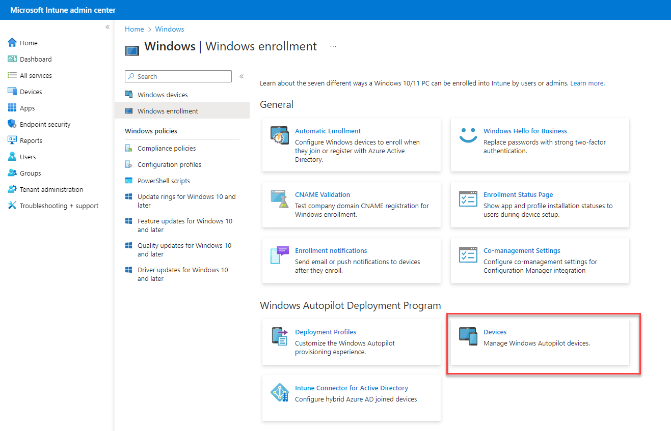 Removing the Autopilot device in one step SCCMentor Paul Winstanley