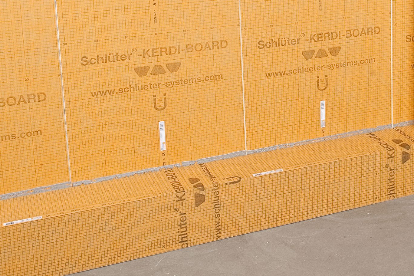 Schluter®KERDIBOARDE KERDIBOARD Panels Schluter