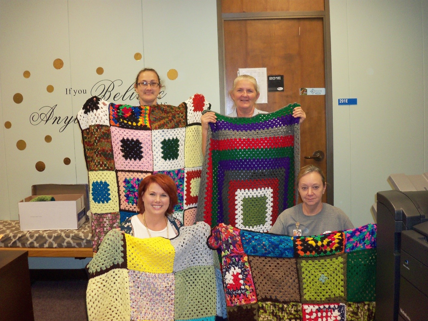 SCC Crochet Club Gives Back to Community The Viking Voice SCC
