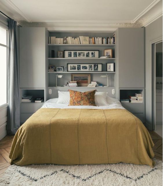 15 ideas for a small double bedroom ScDecorum