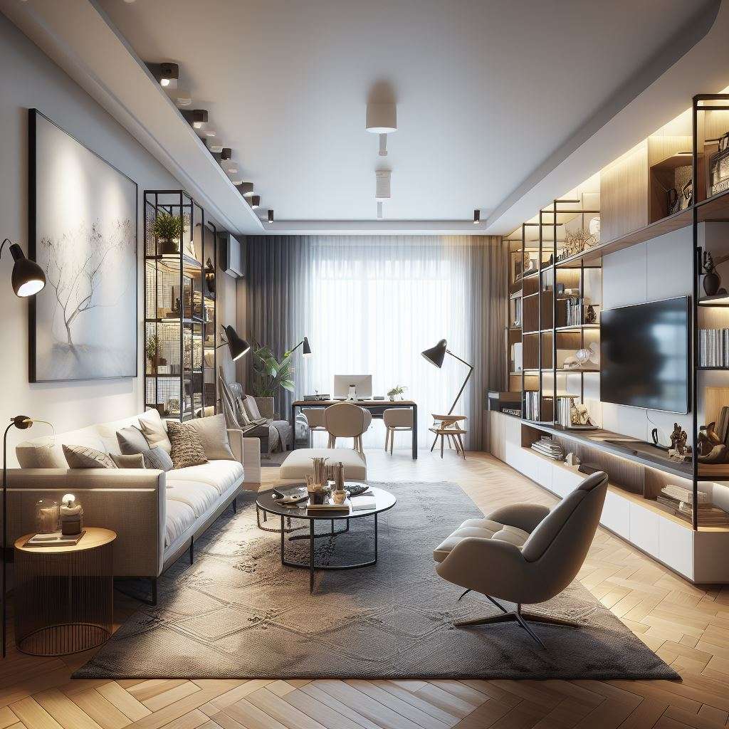 living room office combo layout All You Need To Know